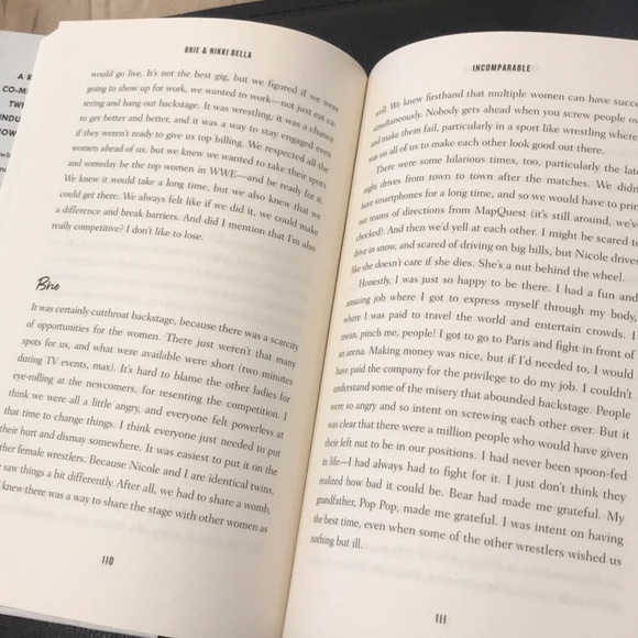 Incomparable by Brie and Nikki Bella - Hardcover - Picture 7 of 8